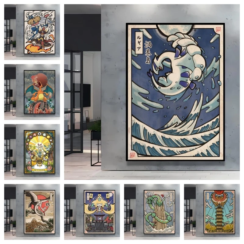 Resin Art Work - Diamond Artwork Painting Pokemon Lugia Poster