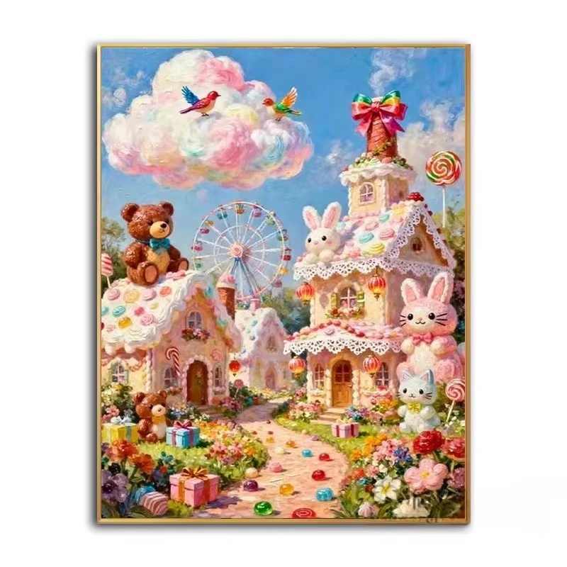 Diamond Painting Healing Castl - Resin Art Work 评论和价格