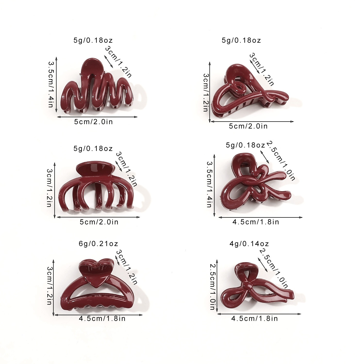 French Red Collection Grip Let - Resin Art Alphabet 评论和价格