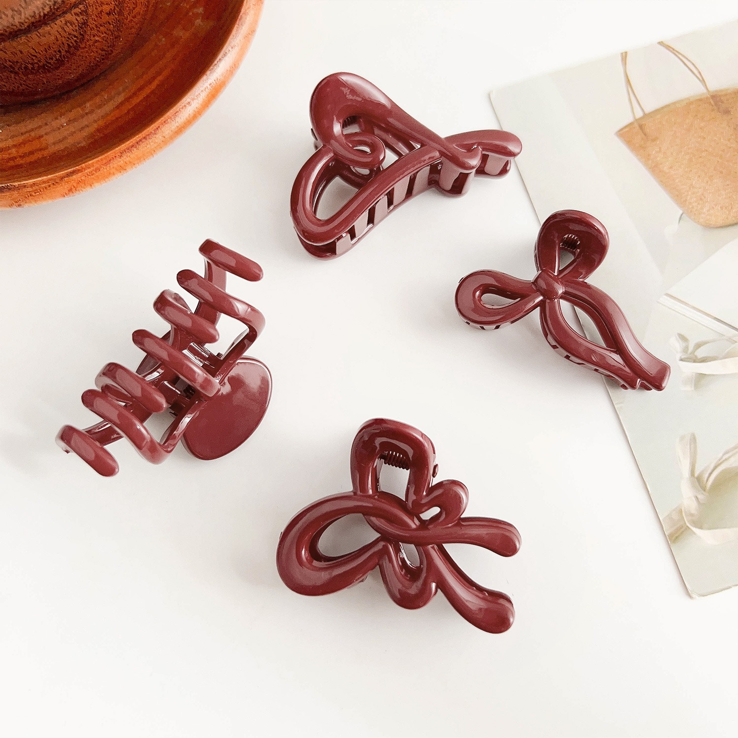 French Red Collection Grip Let - Resin Art Alphabet 评论和价格