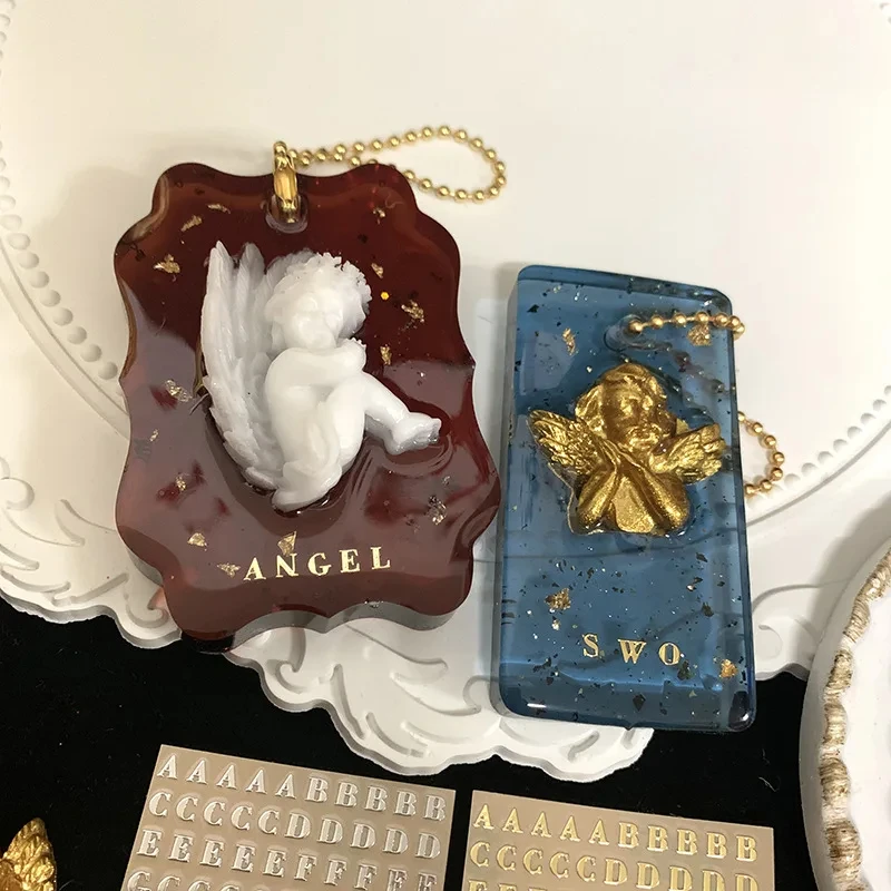2Pcs Metal 26 Mini Alphabet De - Resin Art Alphabet 评论和价格
