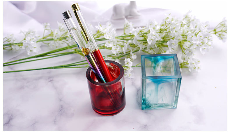 DIY Round Pen Container Ashtra - Resin Art Equipment 评论和价格