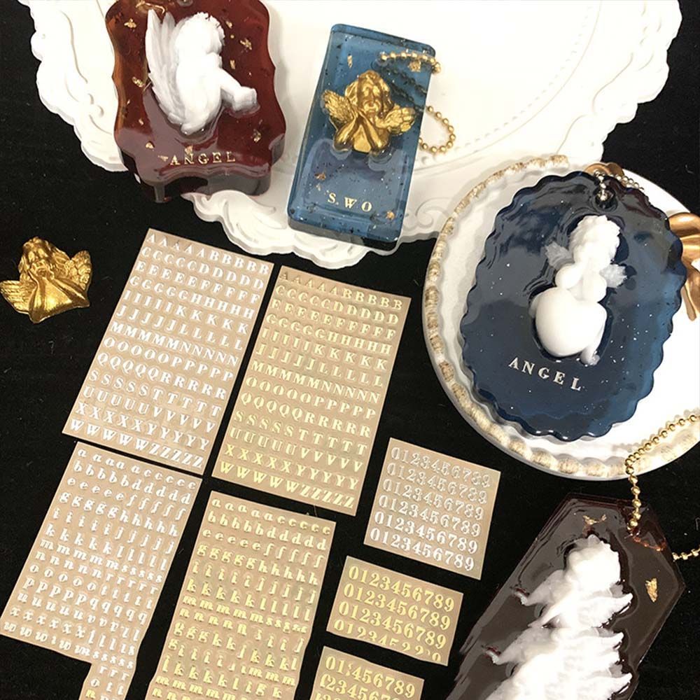 decoration Epoxy Resin Filler  - Resin Art Alphabet 评论和价格