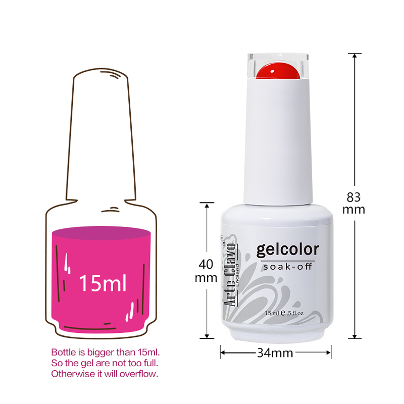 Arte Clavo 15ml Gel Nail Polis - Resin Art Equipment 评论和价格