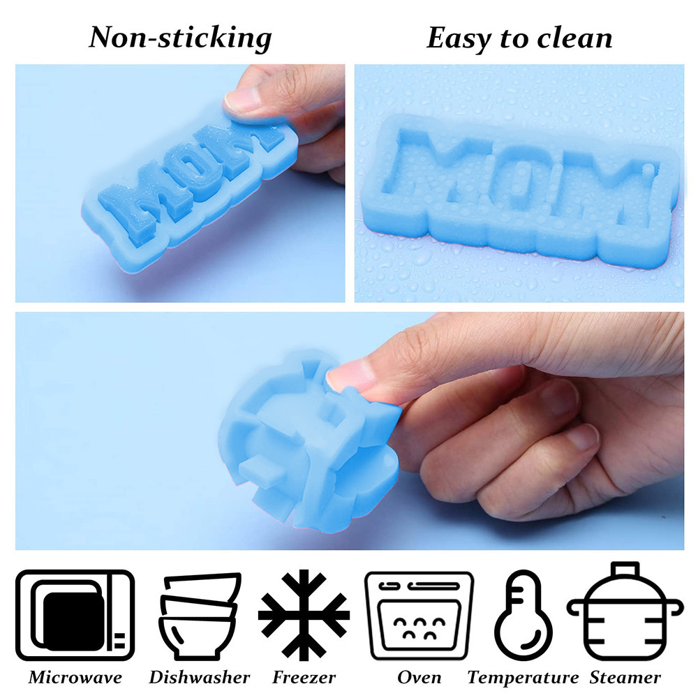DIY Resin Silicone Mold Englis - Resin Art Alphabet 评论和价格