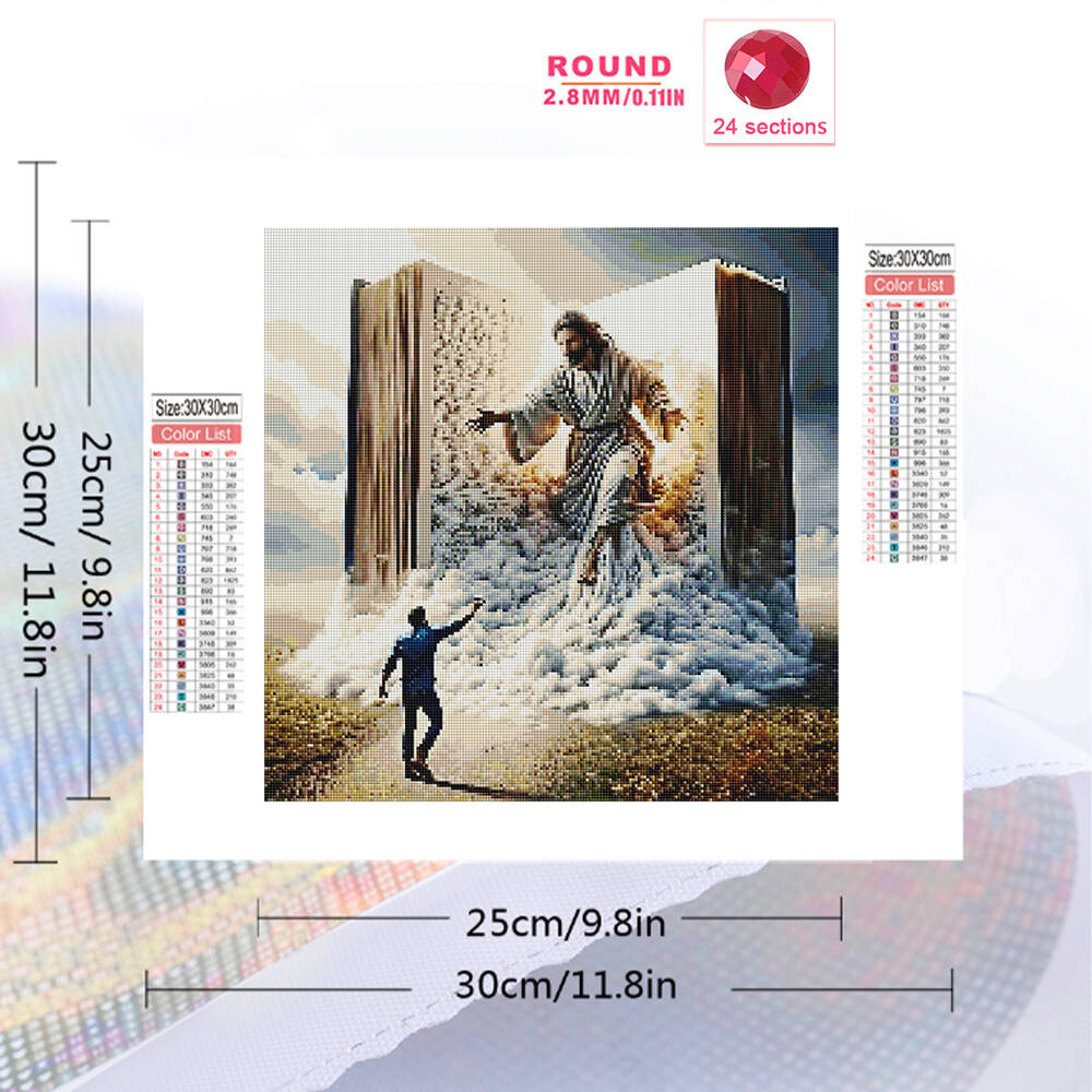 Evershine Full Square Diamond  - Resin Art Wallpaper 评论和价格