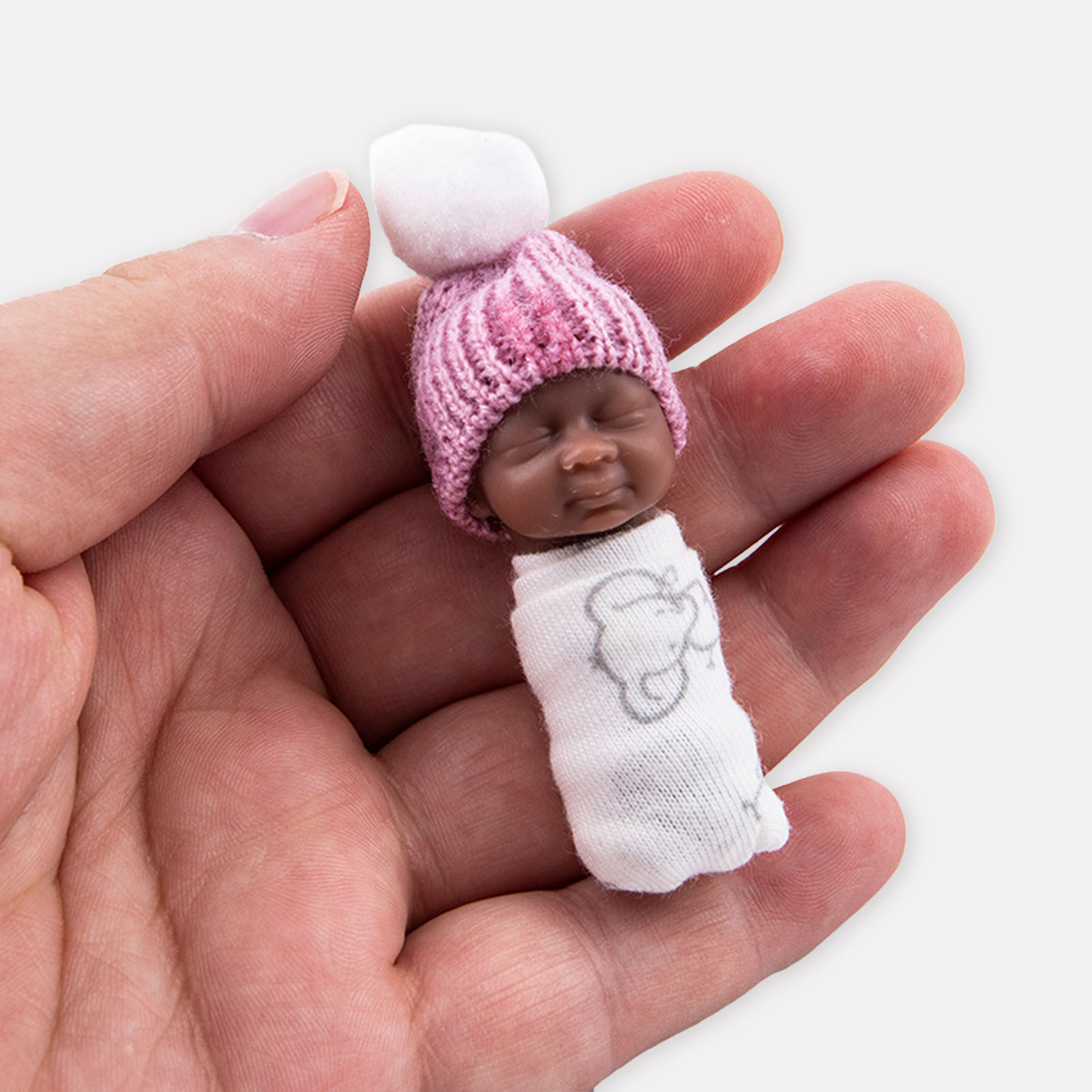 Reborn Baby Dolls 7cm Long Min - Resin Art Baby 评论和价格