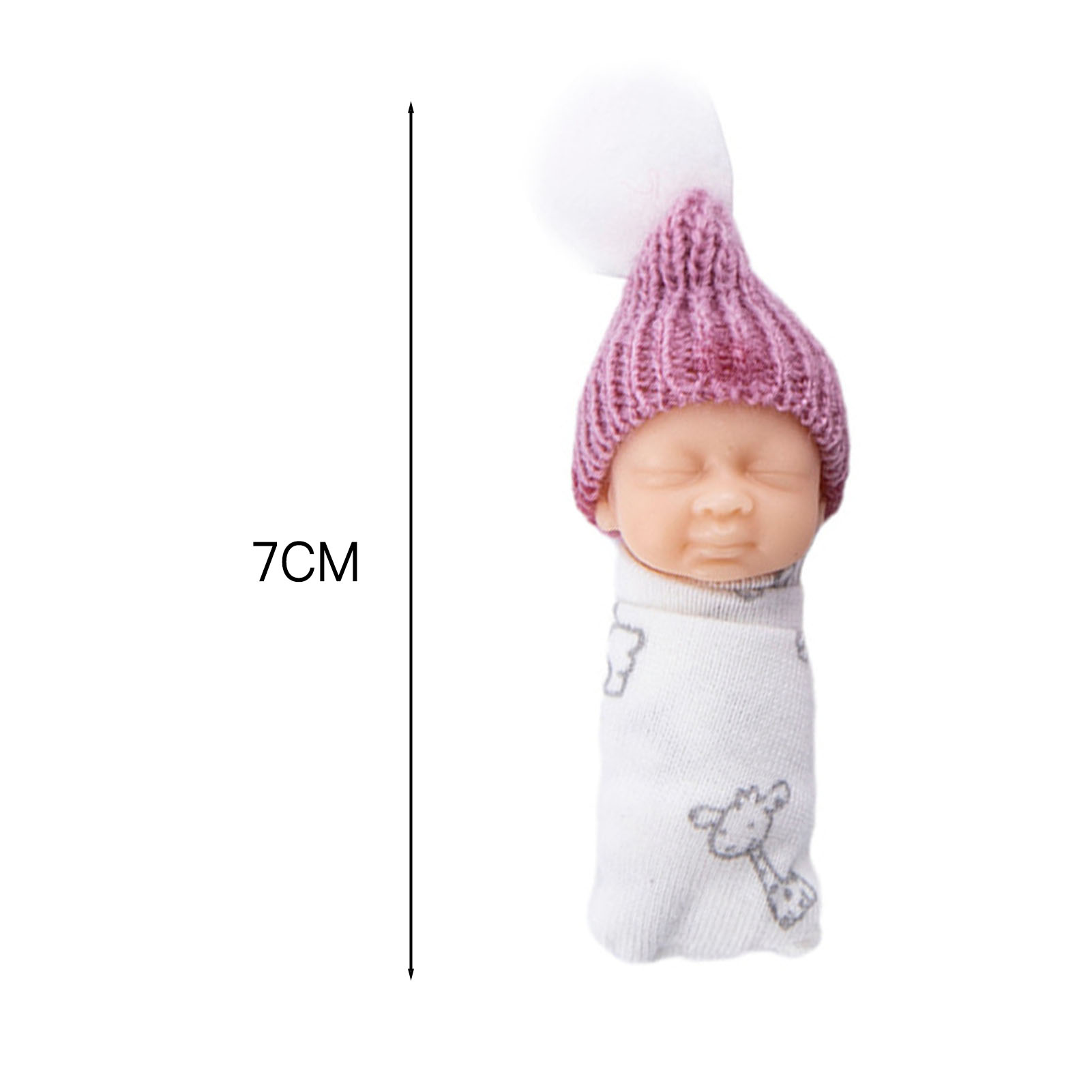 Reborn Baby Dolls 7cm Long Min - Resin Art Baby 评论和价格