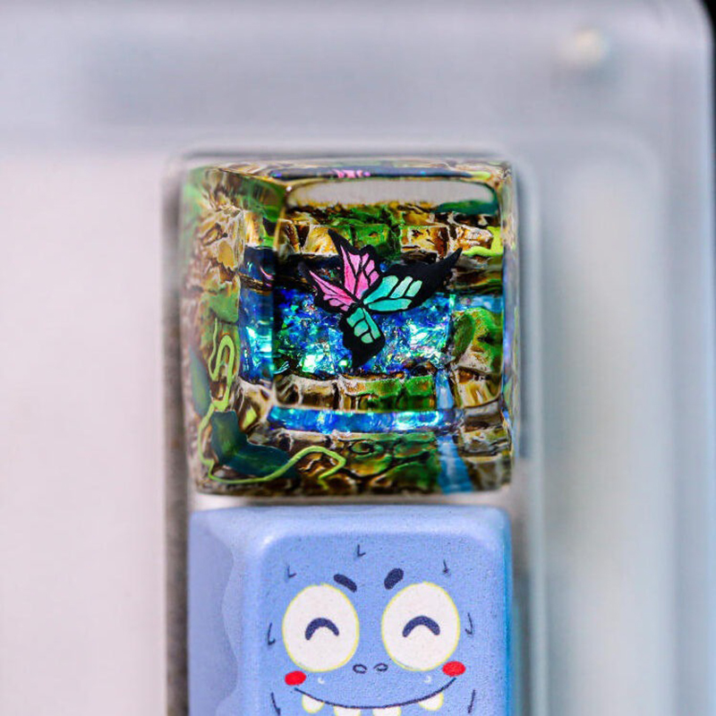 Organism Resin Keycap Creactiv - Resin Art Baby 评论和价格