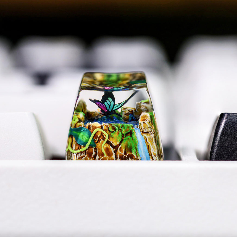Organism Resin Keycap Creactiv - Resin Art Baby 评论和价格