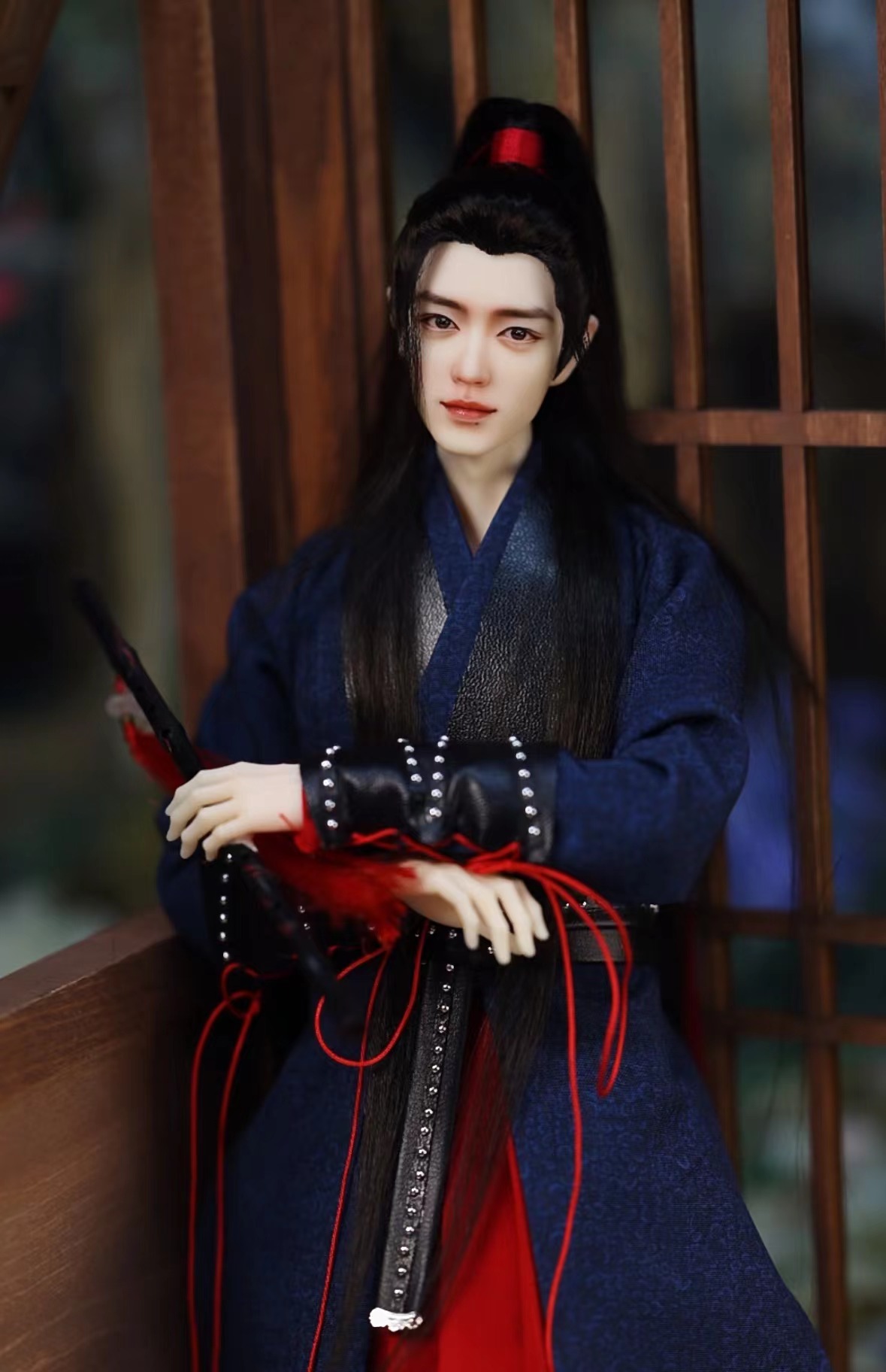 1/6 Bjd Figure Full Set Blue W - Resin Art Baby 评论和价格
