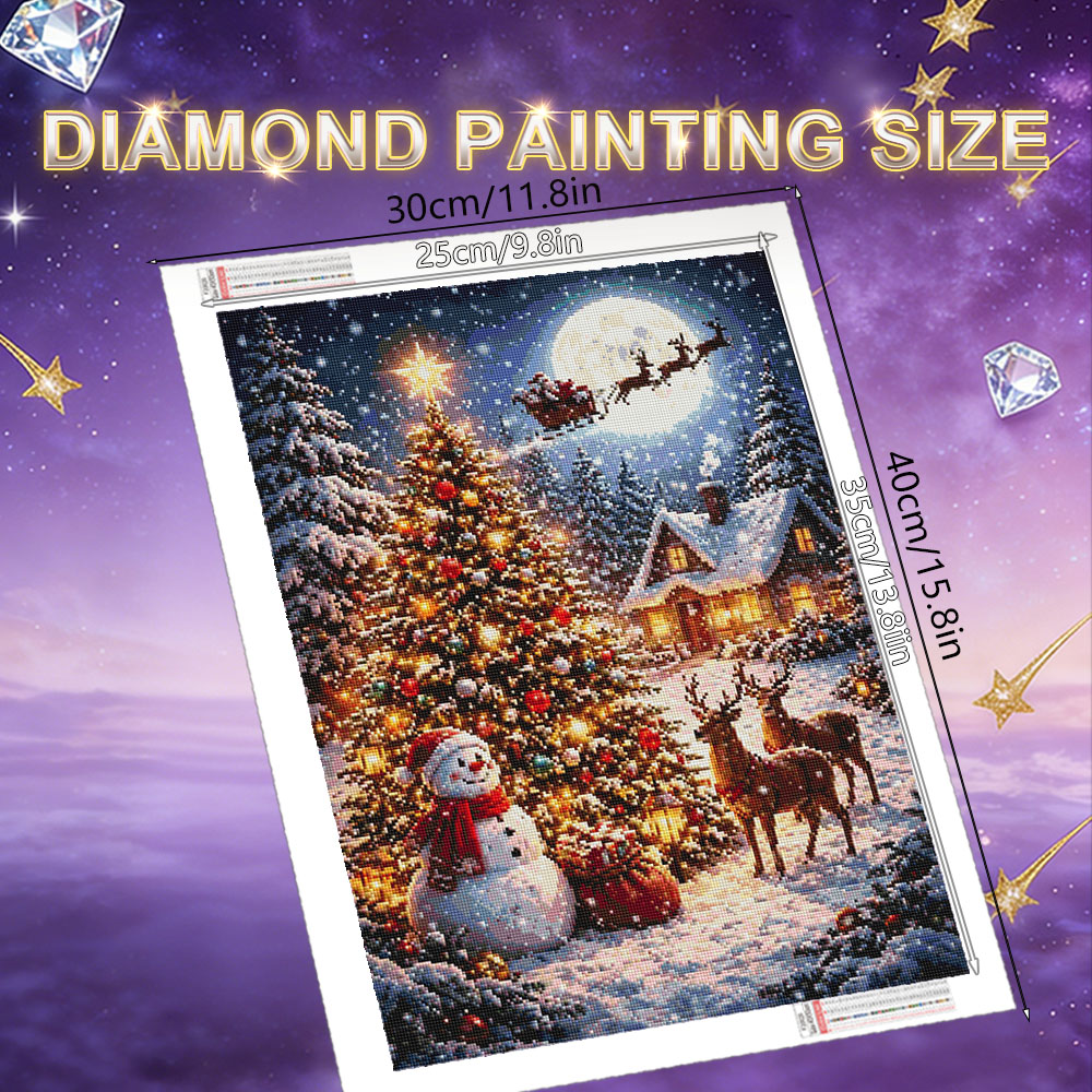 HUACAN Diamond Art Painting Tr - Resin Art Wallpaper 评论和价格