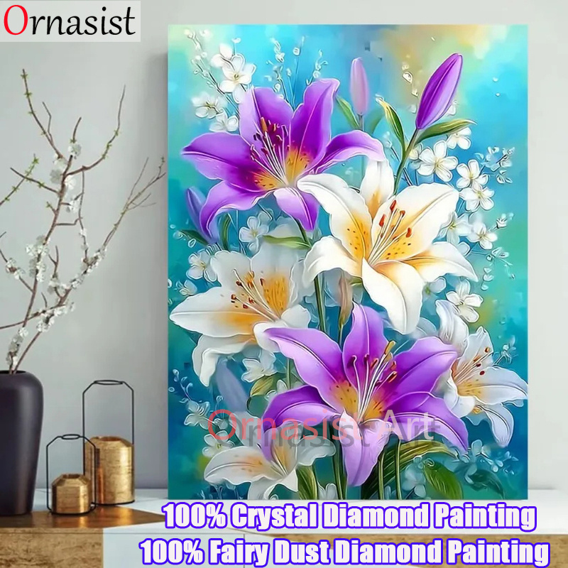 Full Crystal Diamond Mosaic Ar - Resin Art Wallpaper 评论和价格
