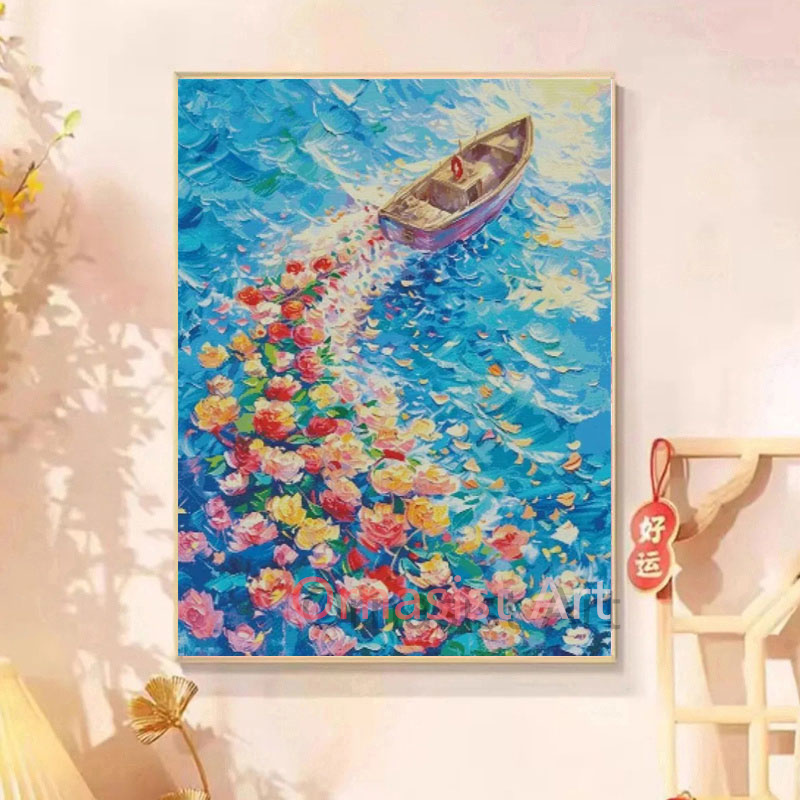 Full Crystal Diamond Mosaic Ar - Resin Art Wallpaper 评论和价格