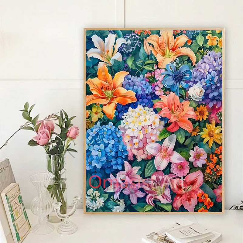 Full Crystal Diamond Mosaic Ar - Resin Art Wallpaper 评论和价格