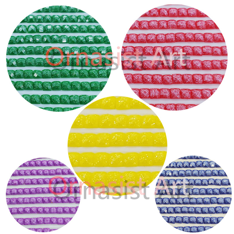 Full Crystal Diamond Mosaic Ar - Resin Art Wallpaper 评论和价格